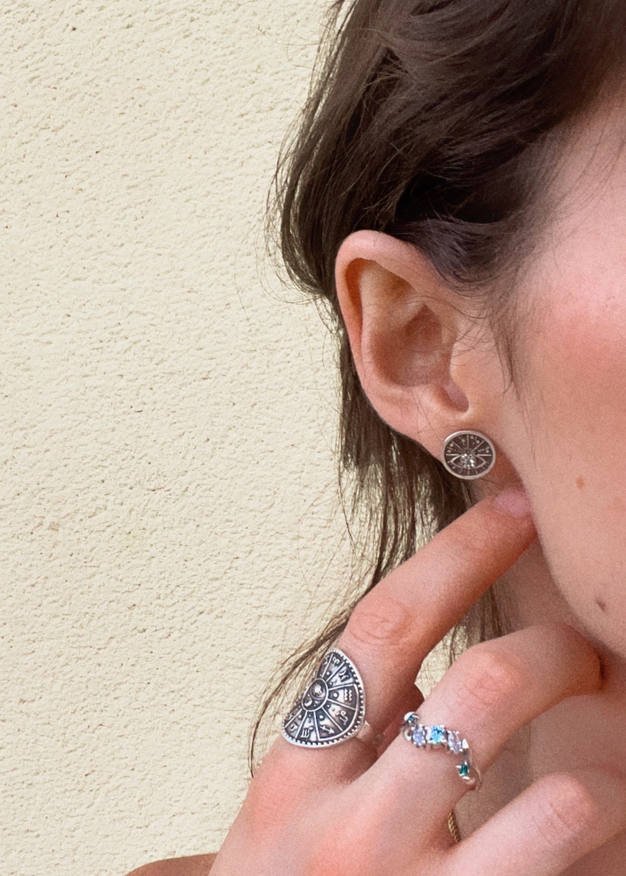 Pendientes Deep blue