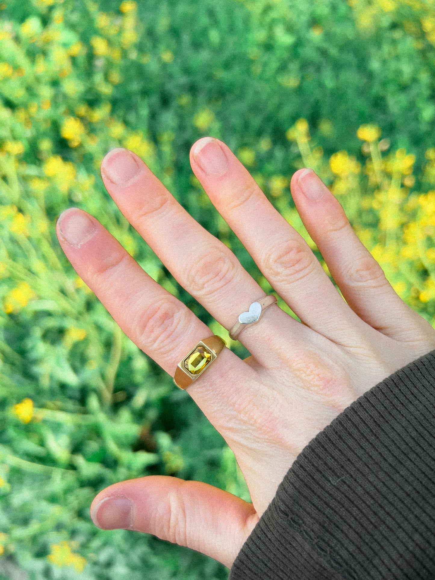 Anillo Sello Corazón