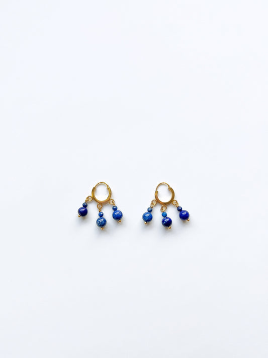 Pendientes Lapislázuli