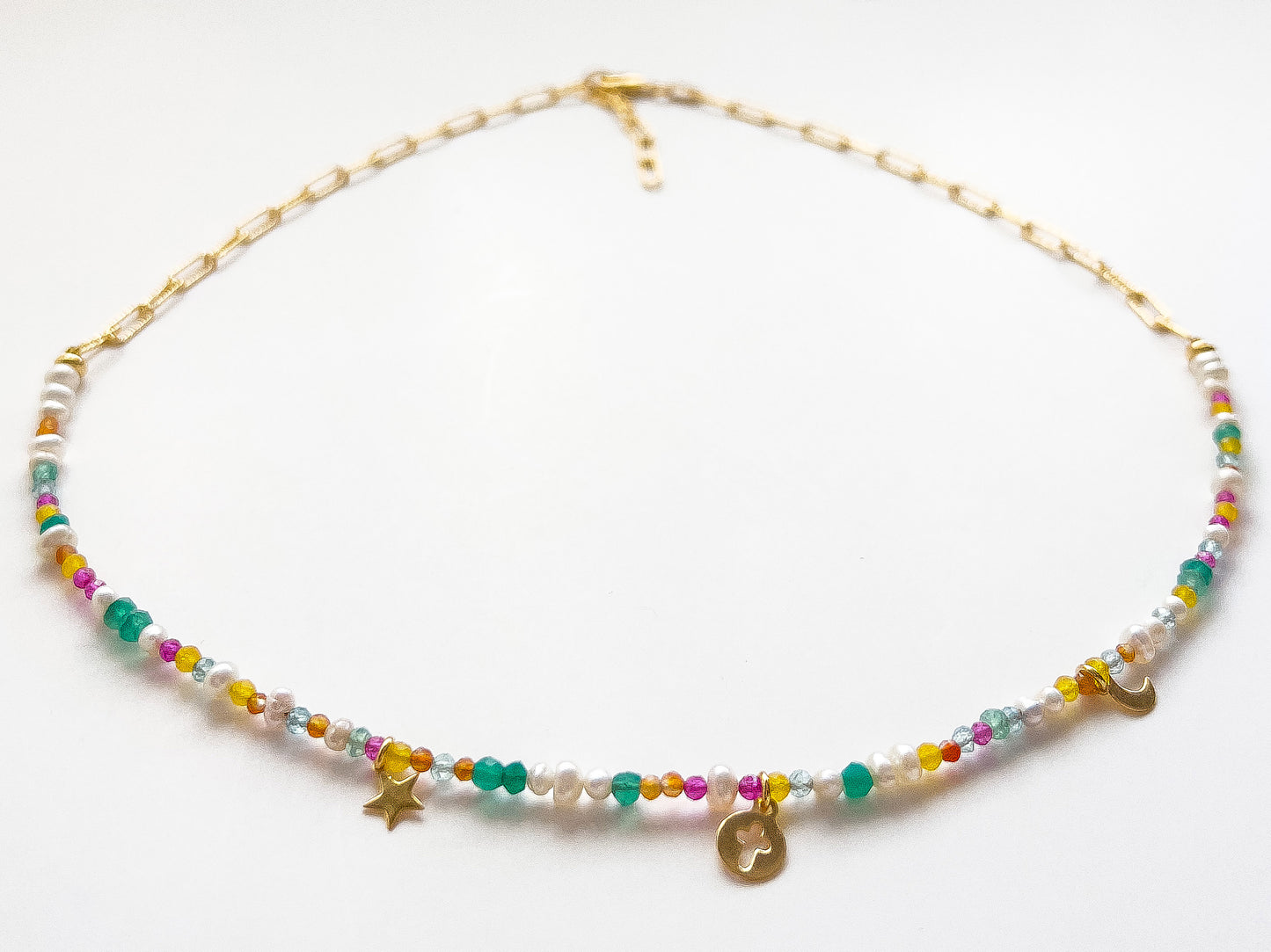 Gargantilla Colores naturales