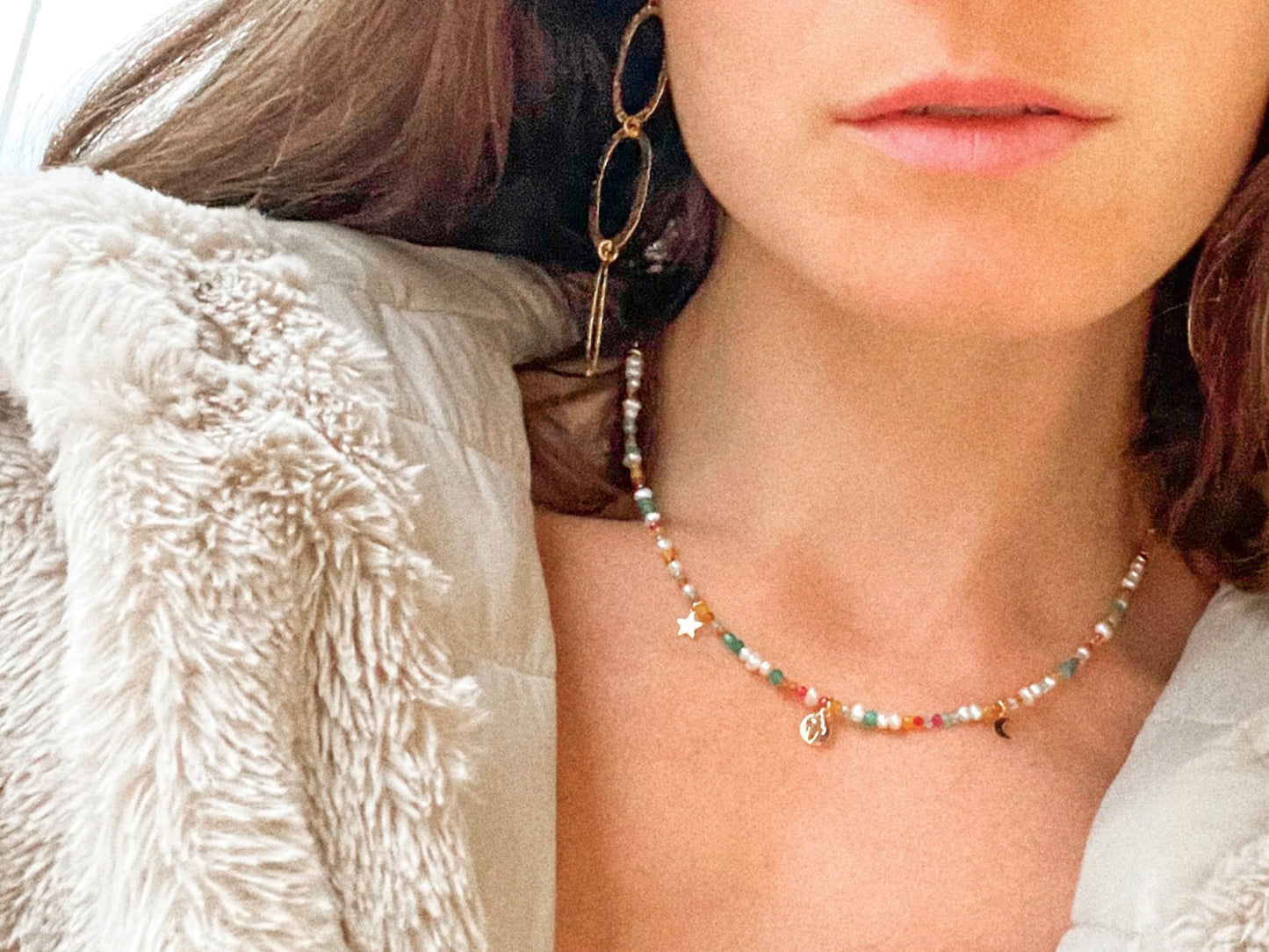 Gargantilla Colores naturales