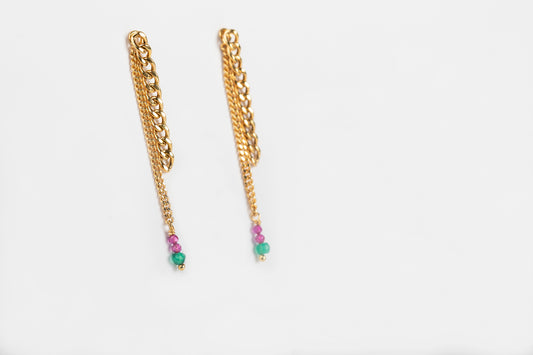 Pendientes Cadena